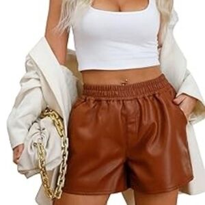 Forever 21 High Waist Brown Shorts.Size M